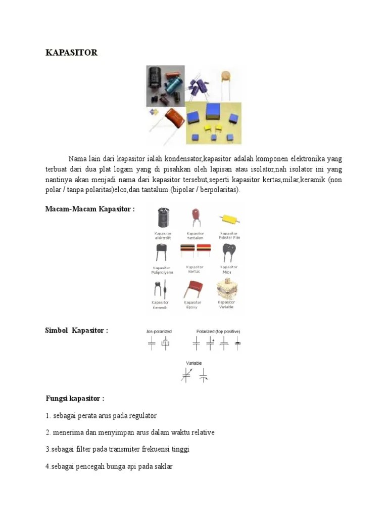 Kapasitor Docx