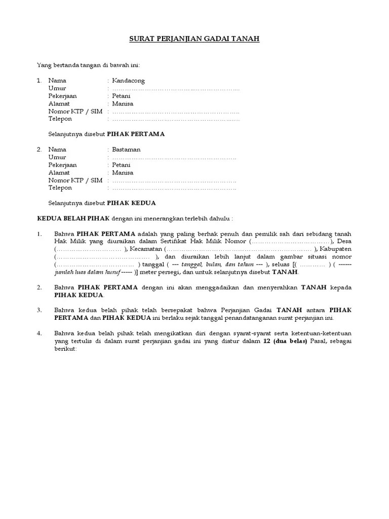 Jun 18, 2018 · sejarah perakaunan rekod awal di babylonia catatan bentuk kepingan tanah liat rekod guna papyrus dan calamus sistem catatan bergu oleh luca pacioli perakaunan kos diperkenalkan selepas revolusi perindustrian di england jawatankuasa piawaian perakaunan antarabangsa (iasc) ditubuhkan 13. Surat Perjanjian Gadai Tanah