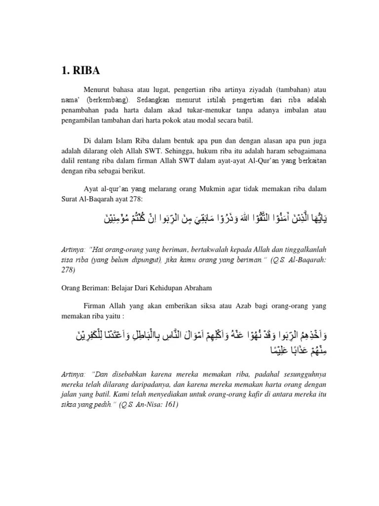 Riba | PDF
