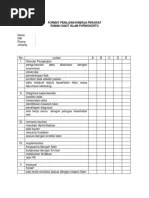 Ketua tim/komite keperawatan, kepala ruangan, perawat . Form Penilaian Kinerja Perawat Pdf