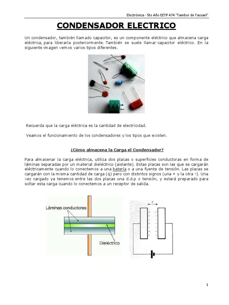 02 Componentes Capacitor Condensador Resistencia
