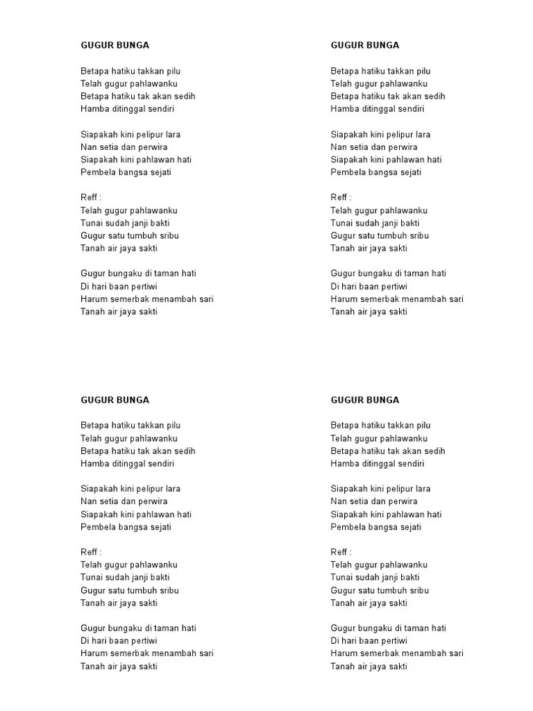 Betapa Hatiku Takkan Pilu | PDF