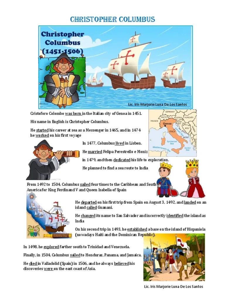 Cristobal Colon PDF | PDF | Christopher Columbus | Age Of Discovery