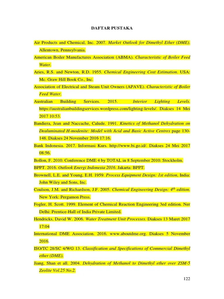 Daftar Pustaka Chemical Energy Sources Fuels