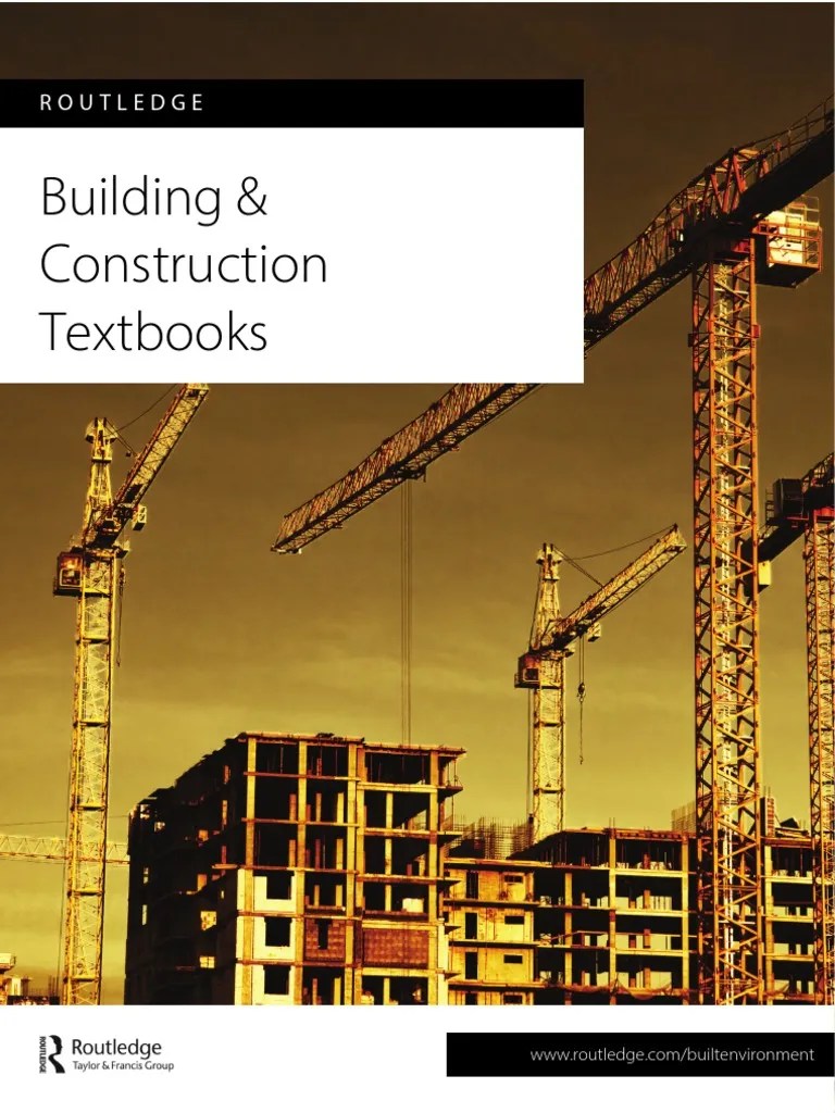 Building & Construction Textbooks US | PDF | Textbook | Engineering