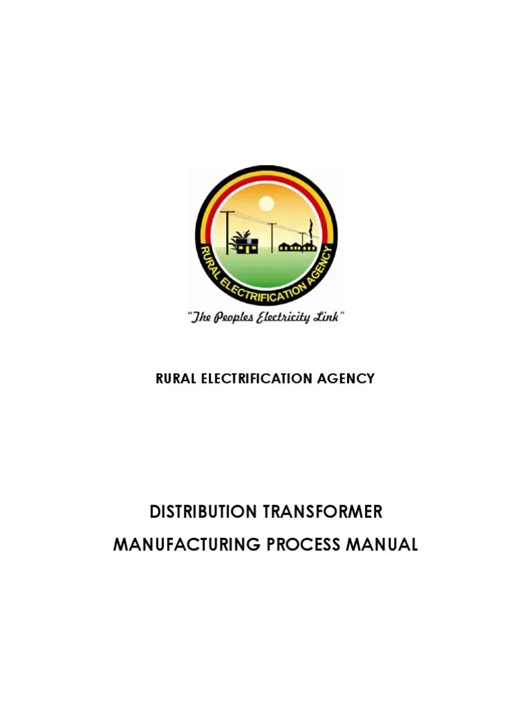 Distribution Transformer Manufacturing Process Manual | PDF ...
