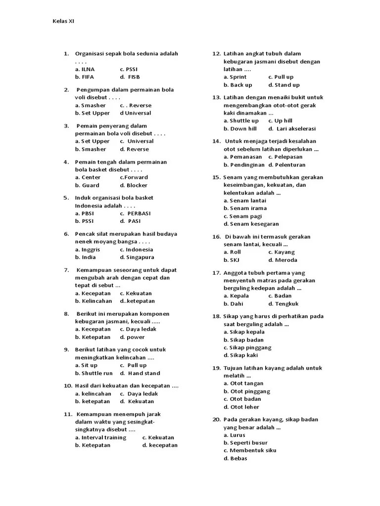 Dibawah Ini Termasuk Gerakan Senam Lantai Kecuali – Belajar