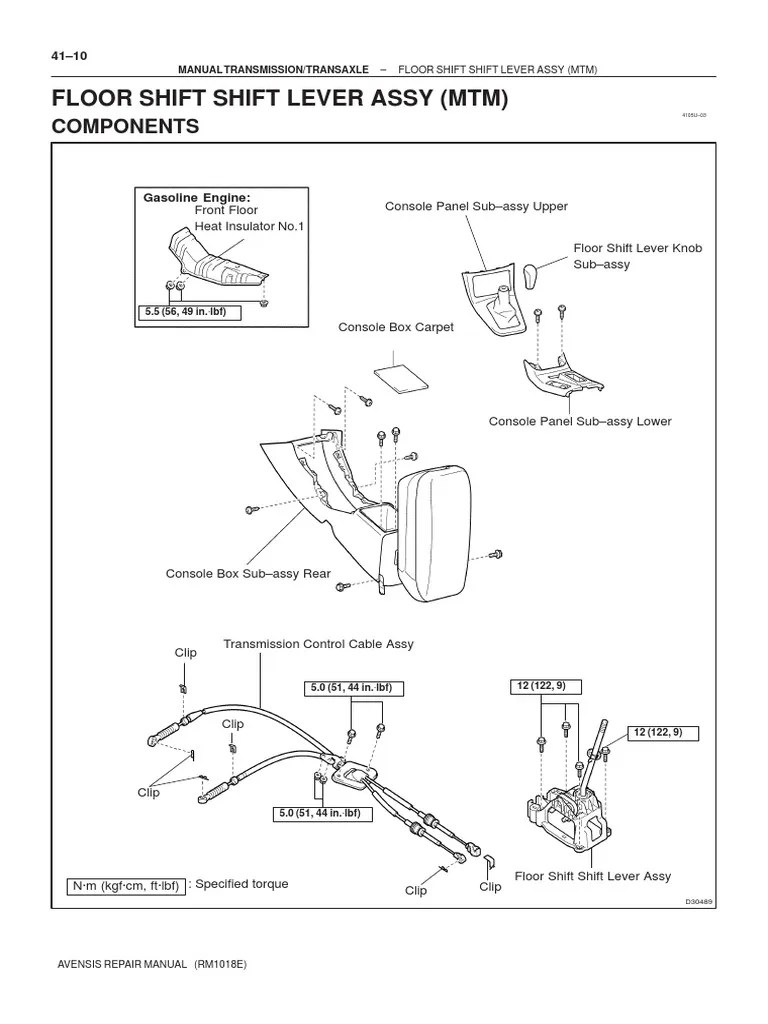 Manual Transmission & Transaxle PDF | PDF | Transmission (Mechanics) | Manual Transmission