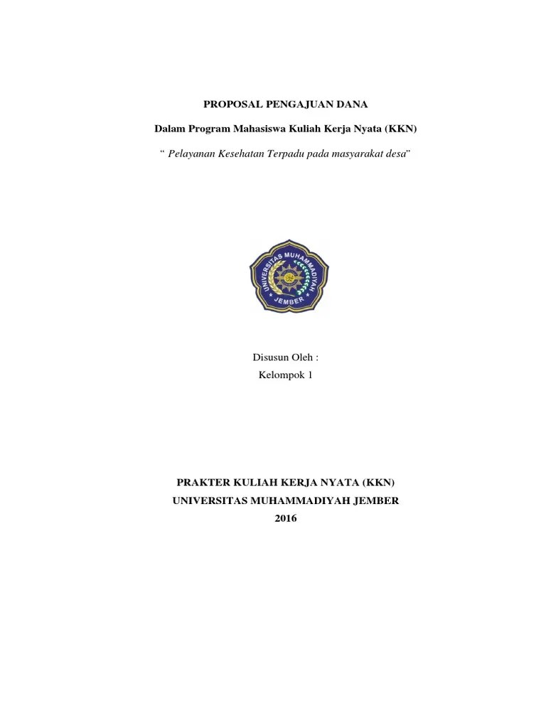 Home » contoh karya ilmiah , contoh. Proposal Pengajuan Dana Kesehatan Pdf