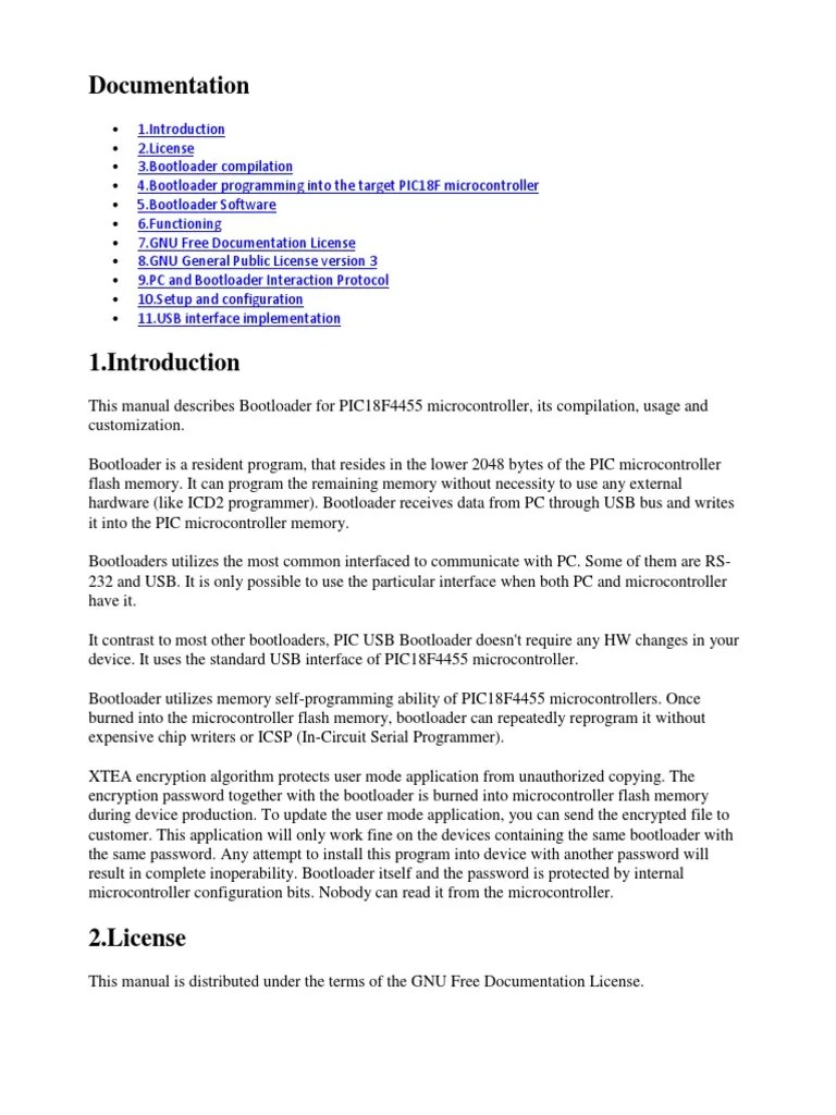 USB BootLoader | PDF | Pic Microcontroller | Booting