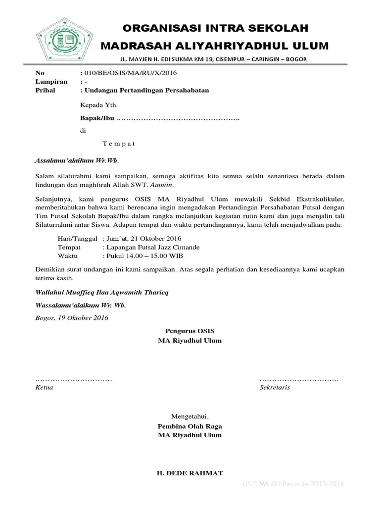 4 contoh surat dinas osis berbagai kegiatan sekolah contoh surat pernyataan osis archives gawe cv pertama di ntt smk 3 maumere terapkan pemilihan ketua osis ala ini 8 momen tak terlupakan saat hari pertama sekolah Contoh Surat Resmi Undangan Pertandingan Persahabatan Contoh Surat