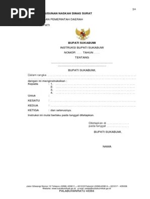 Asli contoh kop surat, contoh stempel, contoh penomoran surat dan tanda . Contoh Kop Surat Pdf
