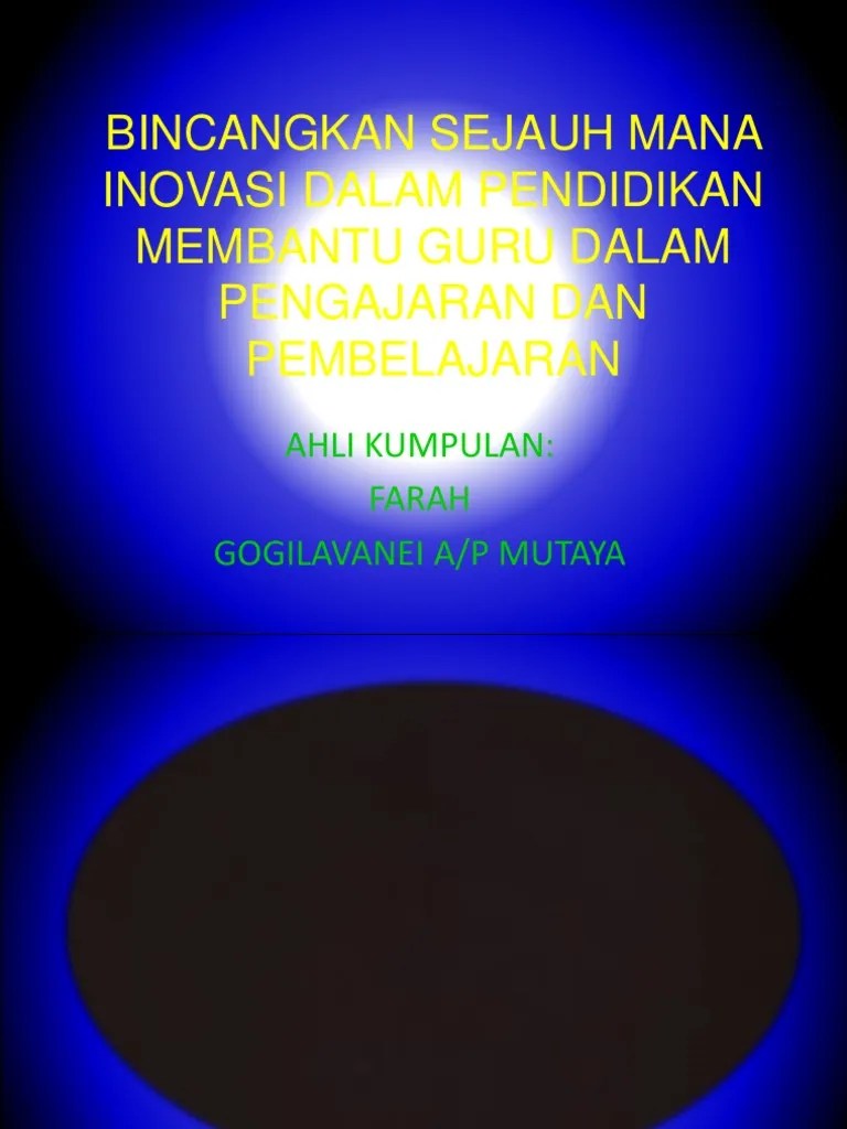 Inovasi Dalam Pendidikan | PDF