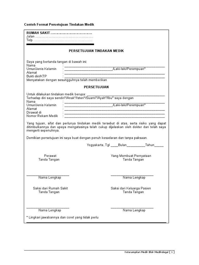 Tidak ada penulisan nama subjek dalam . 7 4 4 Ep 2 Contoh Format Informed Consent