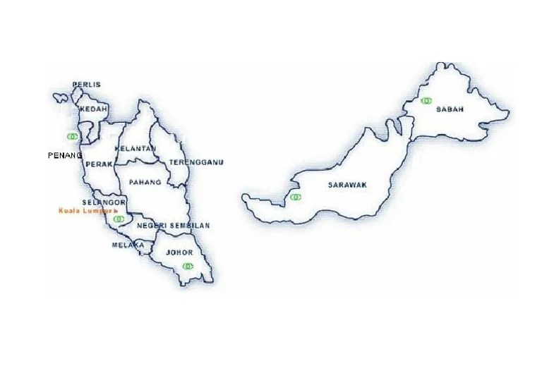 Pencinta geografi peta kosong semenanjung malaysia. Peta Malaysia Pdf