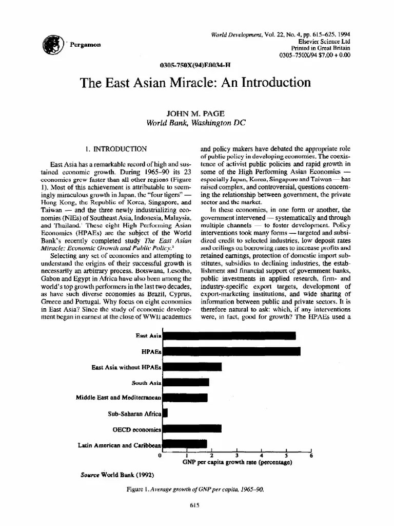 East Asian Miracle PDF | PDF | Four Asian Tigers | Macroeconomics