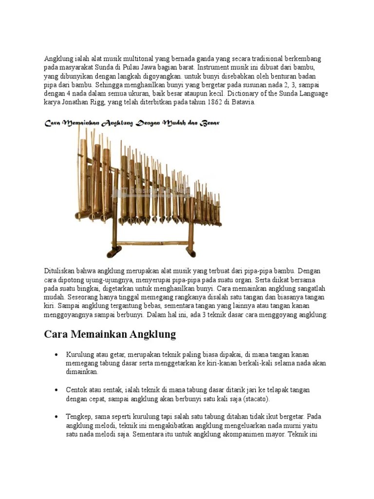 Cara memainkan recorder dengan ditiup. Alat Musik Pdf