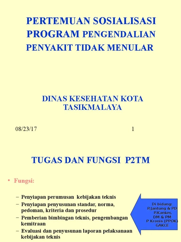 Materi Sosialisasi PTM | PDF