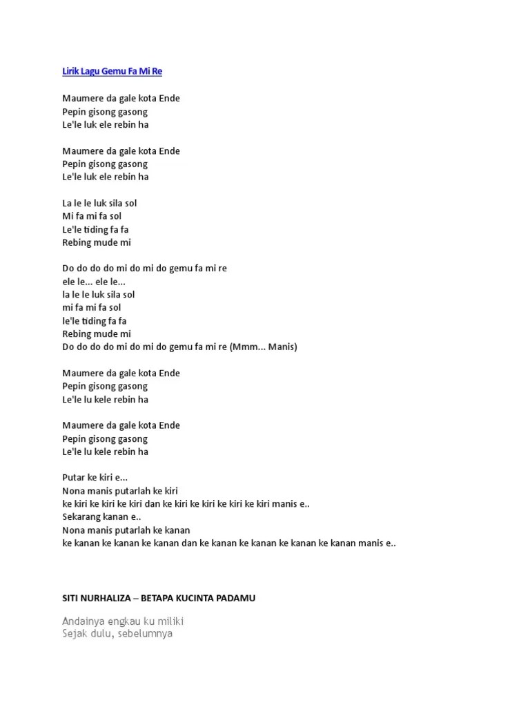 Goyang Maumere Lirik Lagu Kristen Silahkan copy lirik lagunya dengan gratis.