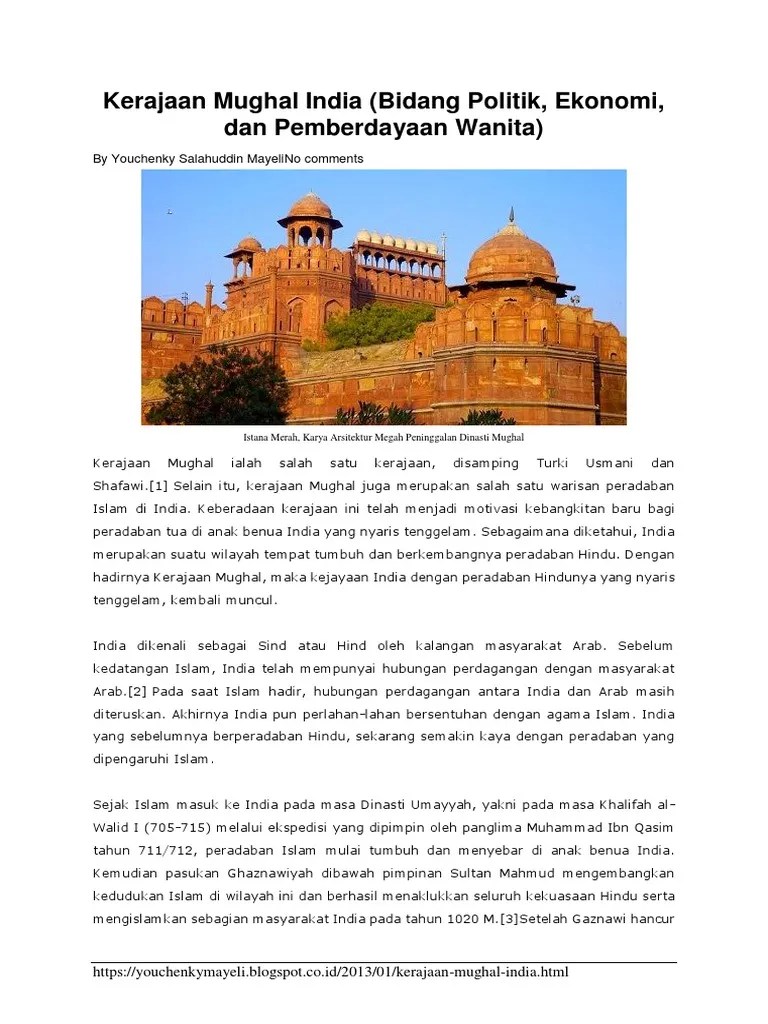 Kerajaan Mughal India | PDF