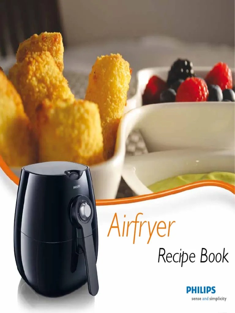 Philips Airfryer Recipe Book PDF | PDF