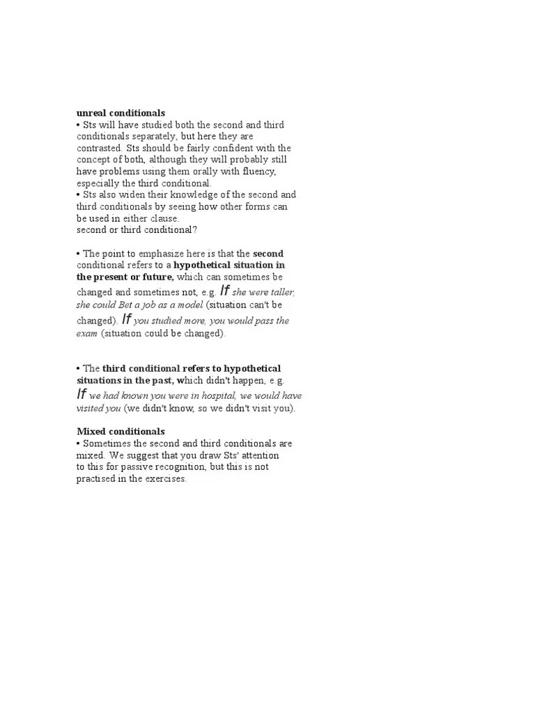 Unreal Conditionals | PDF | Cognitive Science | Cognition