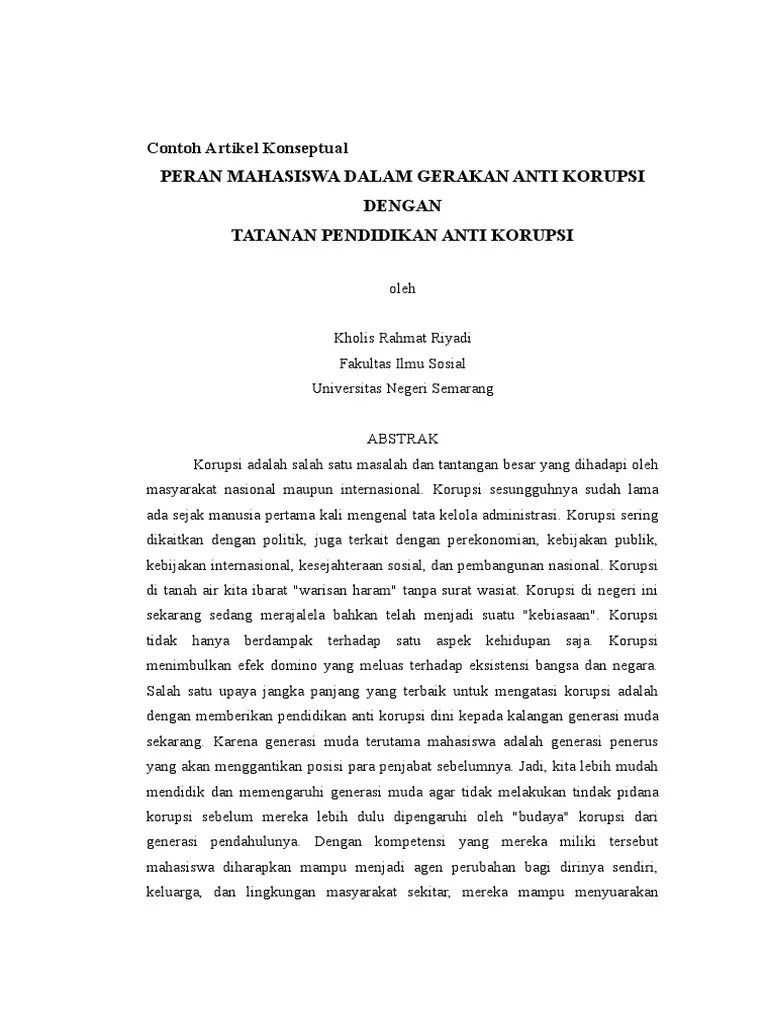 Artikel konseptual upaya meningkatkan keterampilan mendongeng pada siswa sekolah. Contoh Artikel Konseptual Pdf