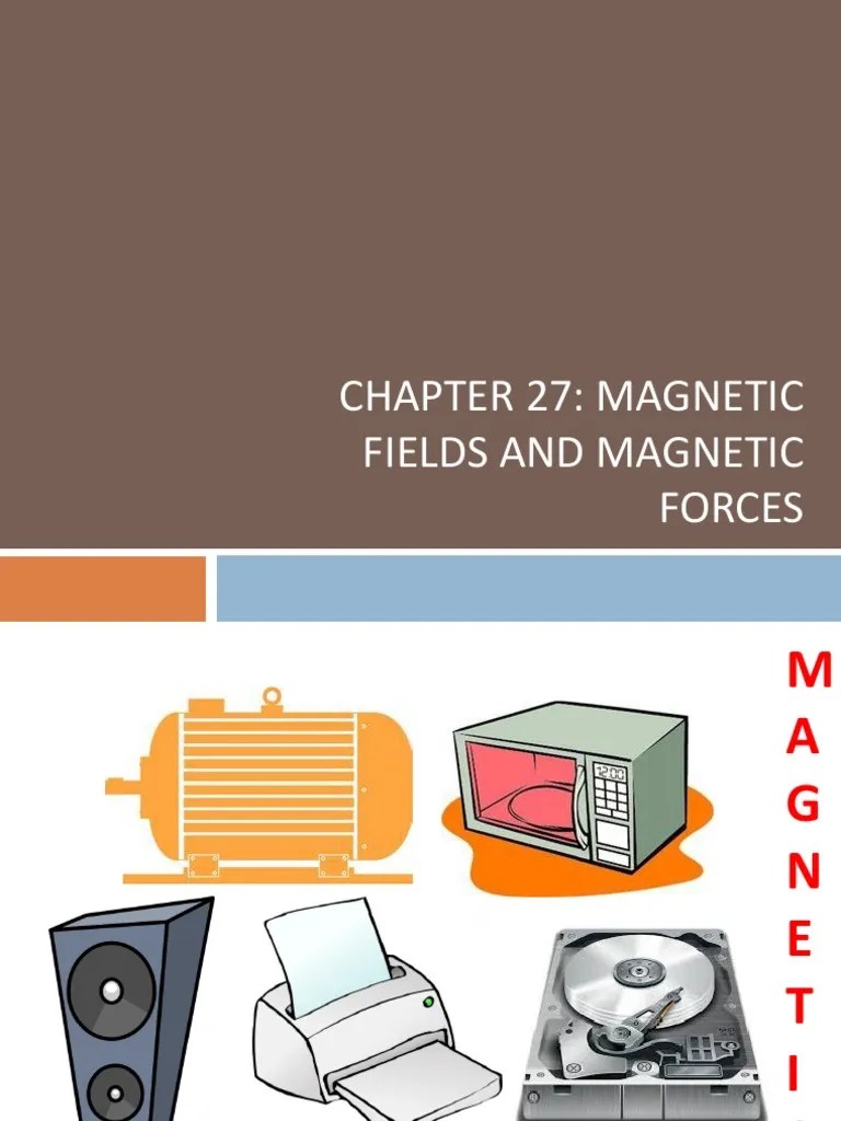 Chapter 27 Magetic Field And Magnetic Forces | Download Free PDF ...