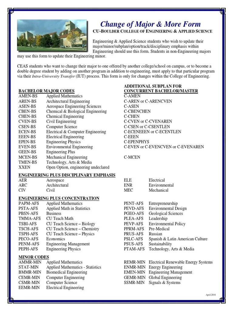 Cs Minor Declaration Pdf Engineering Applied Mathematics