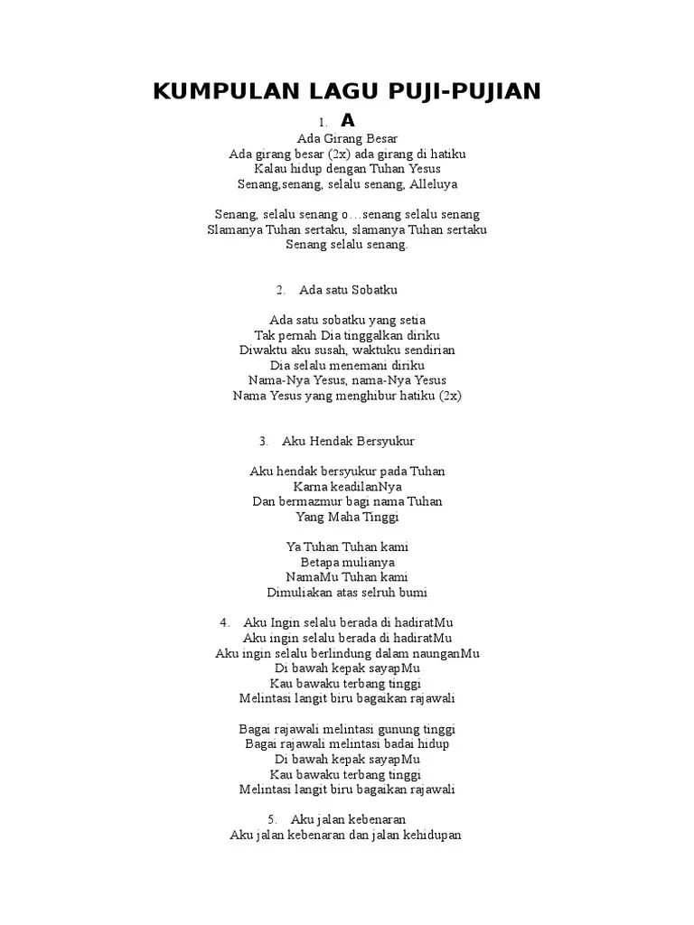Kumpulan Lagu Puji Melintasi langit biru bagaikan rajawali.