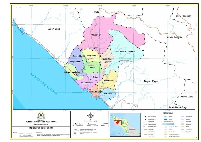 Administrasi Kab Aceh Barat | PDF