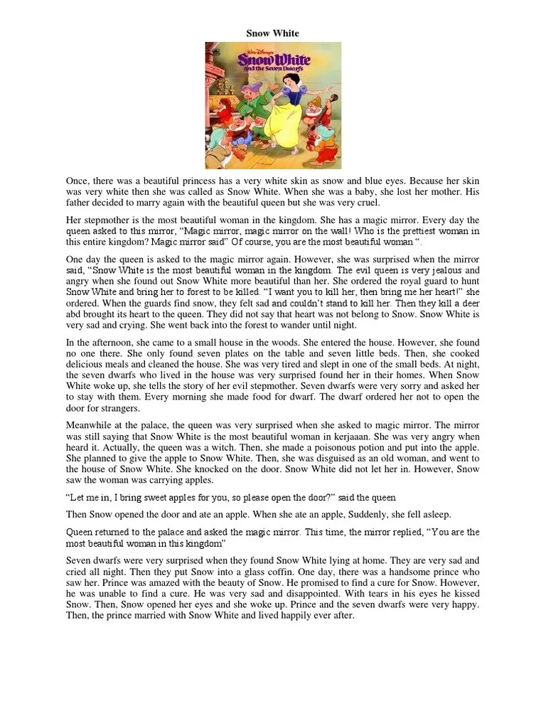 Cerita Snow White | PDF