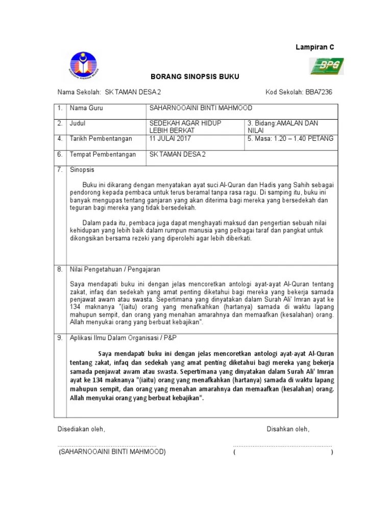 Nama guru yusarimi bin md yusuf 2. Sinopsis Buku Untuk Ladap Ocspaab