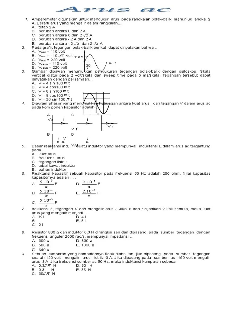 Latihan Soal Listrik Dinamis Dubai Khalifa
