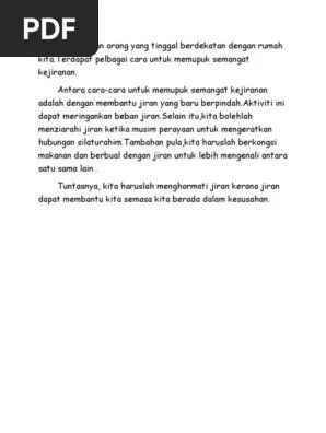 Ulasan ini telah dialihkan keluar oleh pengarang. Ulasan Cara Cara Memupuk Semangat Kejiranan Pdf