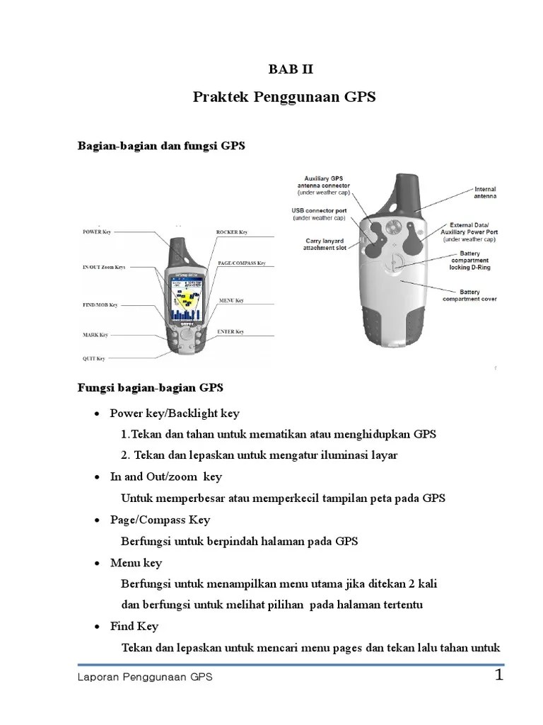 Laporan Praktikum GPS | PDF