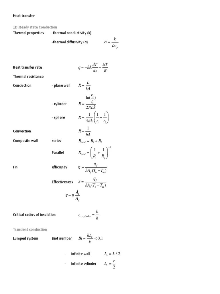 1D Steady State Conduction: Heat Transfer | PDF | Thermal Conduction | Heat Transfer