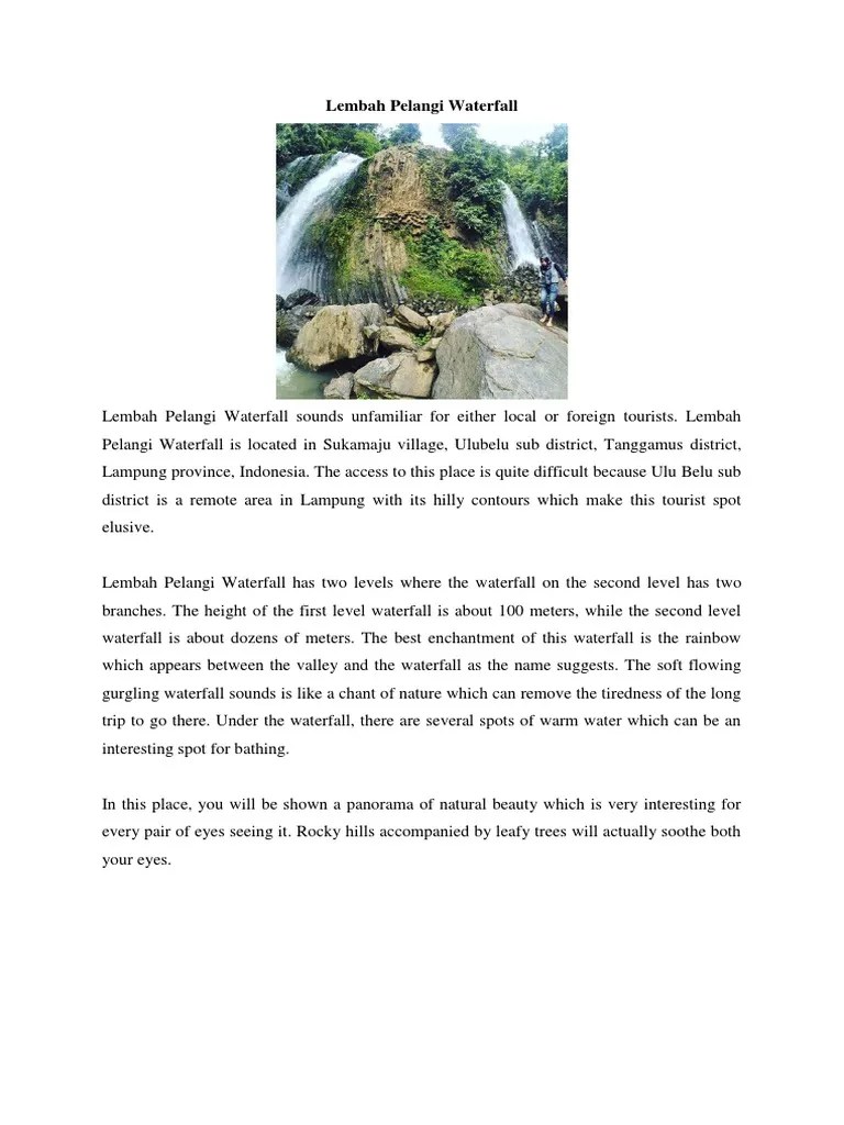 5 Contoh Descriptive Text Tentang Tempat Wisata Di Cute766