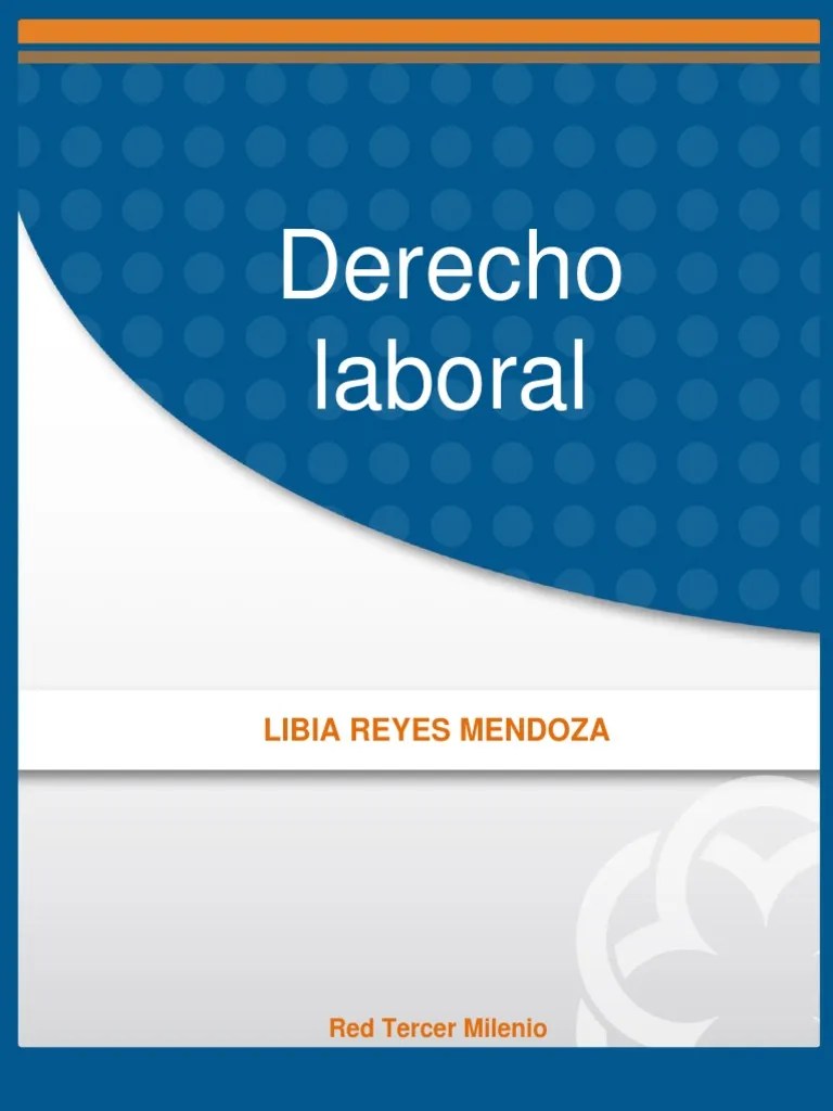 Derecho Laboral PDF | PDF | Derecho Laboral | Fuentes Del Derecho