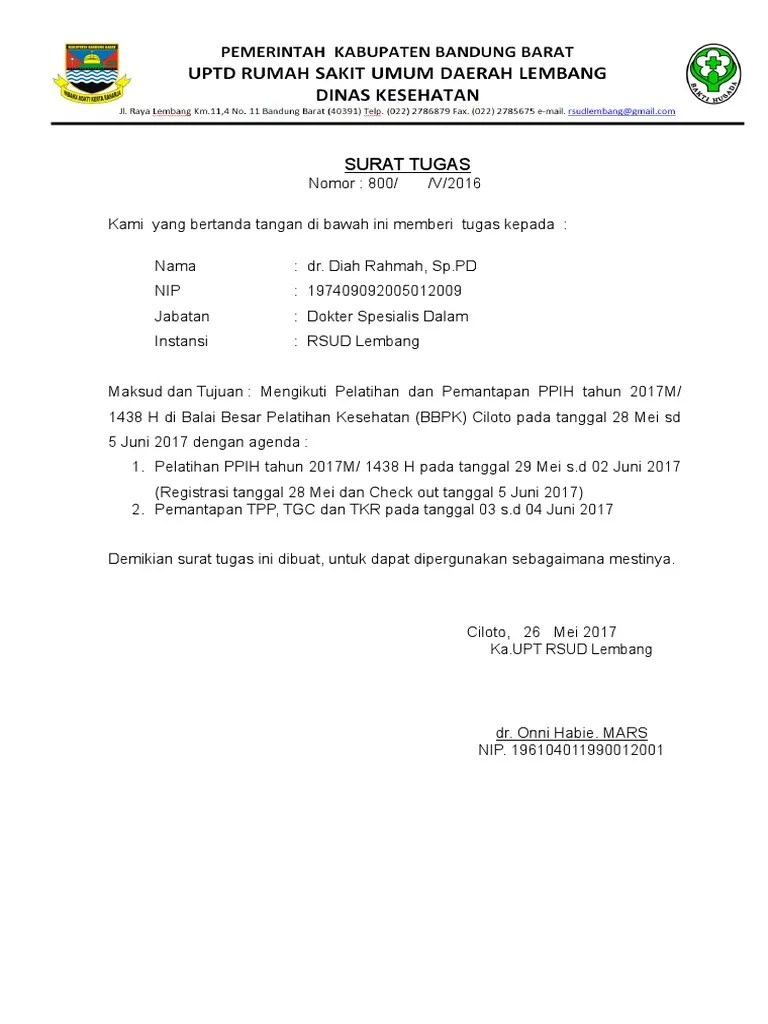 Kop surat atau kepala surat merupakan format baku yang digunakan sebagai penanda otentik surat dari suatu instansi atau . Contoh Format Tugas Ada Kop Surat Pdf