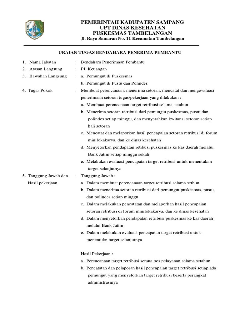 Tugas Bendahara Organisasi Adalah