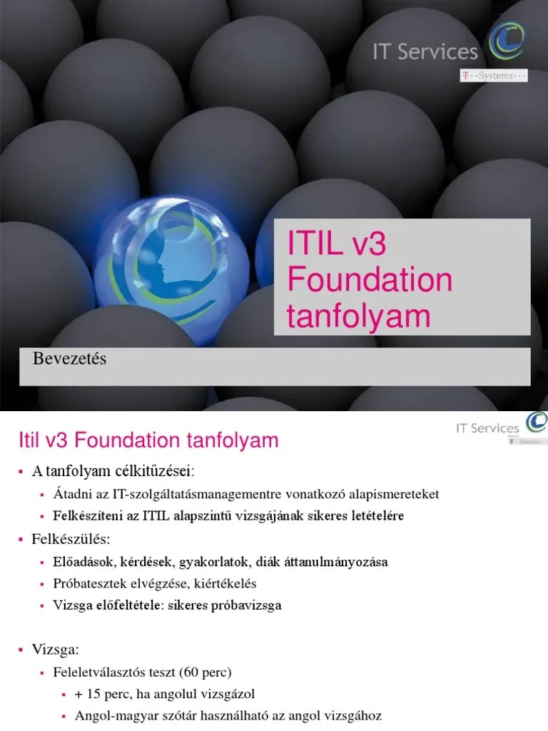 ITIL V3 Foundation Part 1 | PDF