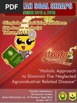 Contoh Naskah Soal SINAPS 2015 &amp; 2016 | PDF