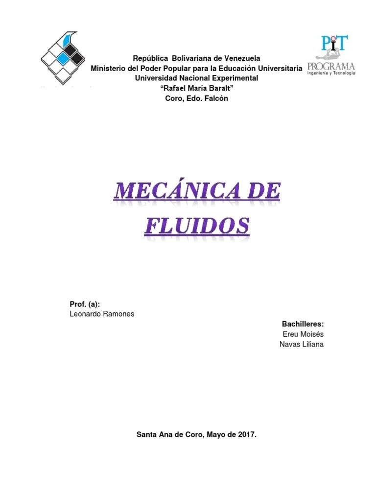Mecánica De Fluidos | PDF | Viscosidad | Mecánica De Fluidos
