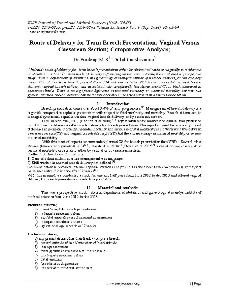 A013950104 PDF | PDF | Childbirth | Caesarean Section