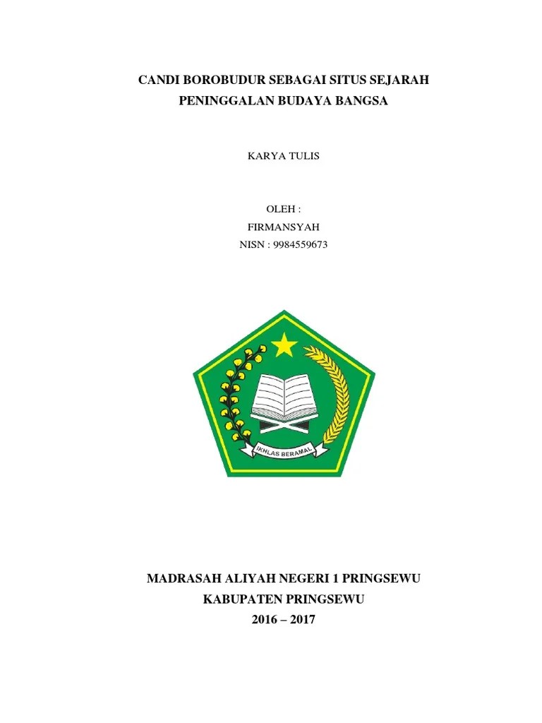 Perencanaan media interpretasi sejarah bangunan di candi borobudur. Karya Tulis Candi Borobudur Sebagai Situs Sejarah Pdf