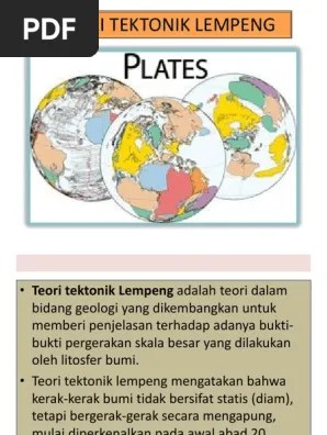 Teori Tektonik Lempeng-2 | PDF