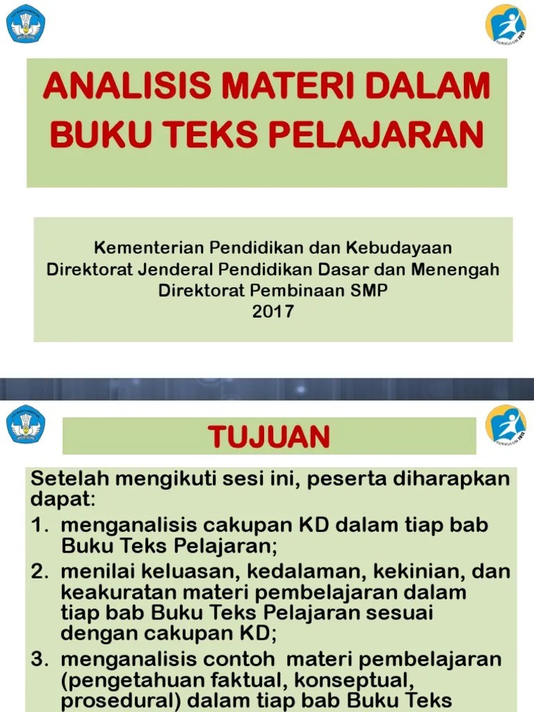 Salah satu bahan ajar yang dapat memenuhi kebutuhan siswa secara mandiri adalah . Contoh Analisis Materi Pembelajaran - Tahun Ajar