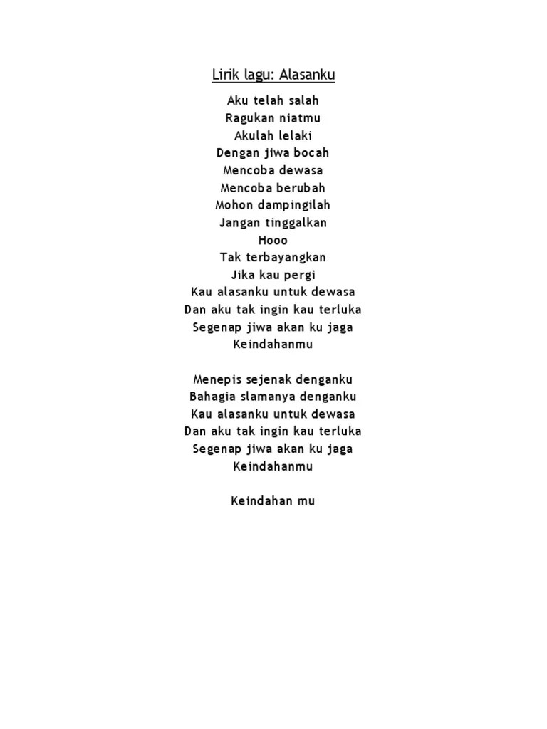 Lirik Lagu Sheila On 7 | PDF