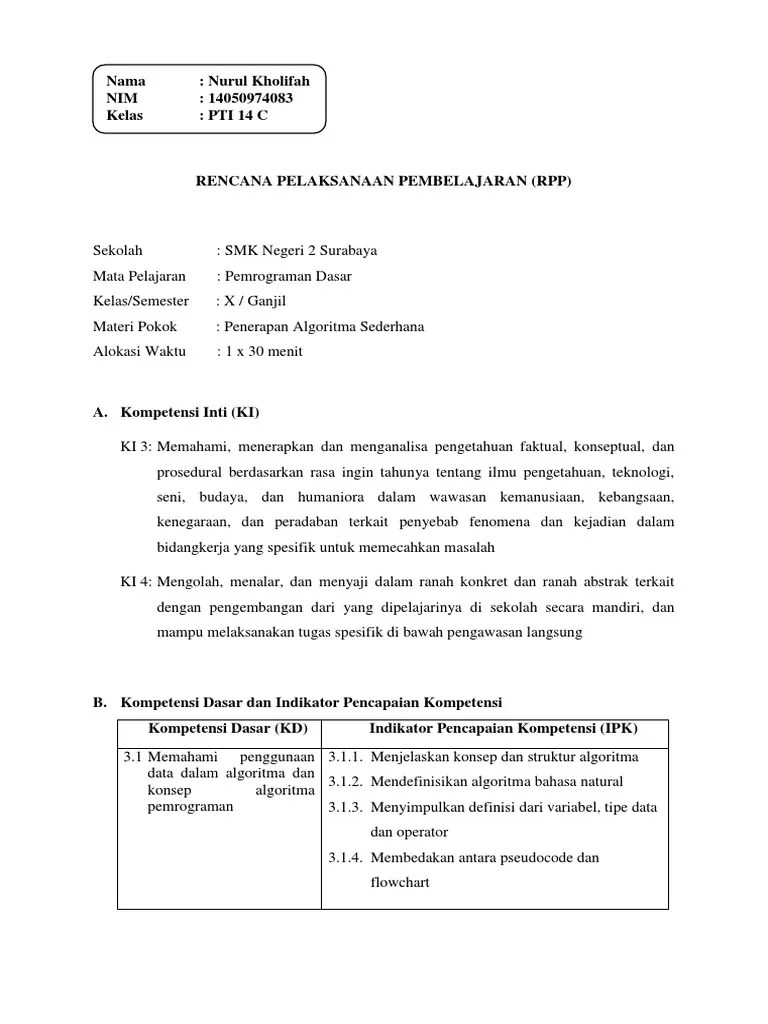 Contoh Rpp Model Pembelajaran Problem Based Learning Temukan Contoh Buku teks kelas VII H.